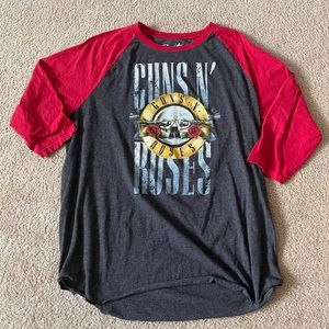 Guns N Roses Baseball Tee